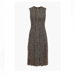 Oscar de la Renta Metallic Tweed Dress (read size description)